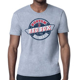 Heather Gray Boston Red Sox Starter Route 66 Team Logo T-Shirt