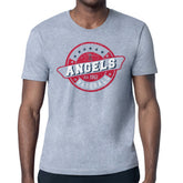 Heather Gray Los Angeles Angels Starter Route 66 Team Logo T-Shirt
