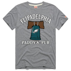 x It's Always Sunny in Philadelphia Homage Unisex Flipadelphia Paddy's Pub Tri-Blend T-Shirt - Philadelphia Eagles T-shirts