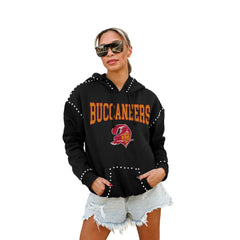 Gameday Couture Women's Studded Pullover Hoodie - Tampa Bay Buccaneers Hoodies