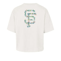 Natural San Francisco Giants '47 Women's Full Bloom Cropped T-Shirt
