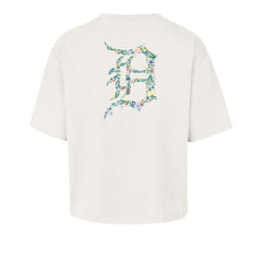 Natural Detroit Tigers '47 Women's Full Bloom Cropped T-Shirt