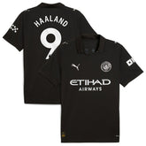 Erling Haaland Manchester City 2025/26 Away Replica Player Jersey