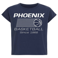 Phoenix Suns Sportiqe Women's Athletic Club Collection Alana Premium Cropped T-Shirt