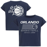Orlando Magic Sportiqe Women's Athletic Club Collection Alana Premium Cropped T-Shirt