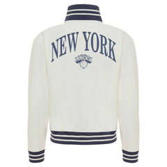 New York Knicks Sportiqe Women's Athletic Club Collection Sutton French Terry Full-Zip Jacket