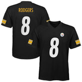 Aaron Rodgers Outerstuff Youth Replica Player Jersey - Pittsburgh Steelers Jerseys