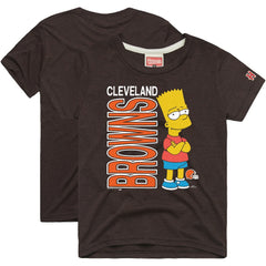 Homage x The Simpsons Unisex Tri-Blend T-Shirt - Cleveland Browns T-shirts