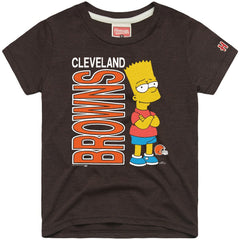 Homage x The Simpsons Unisex Tri-Blend T-Shirt - Cleveland Browns T-shirts