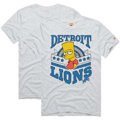Homage x The Simpsons Unisex Tri-Blend T-Shirt - Detroit Lions T-shirts