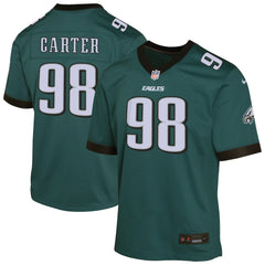 Jalen Carter Youth Game Player Jersey - Philadelphia Eagles Jerseys