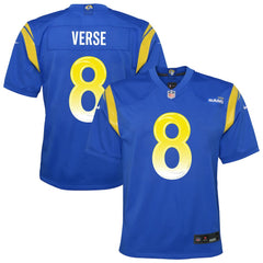 Jared Verse Youth Team Game Jersey - Los Angeles Rams Jerseys