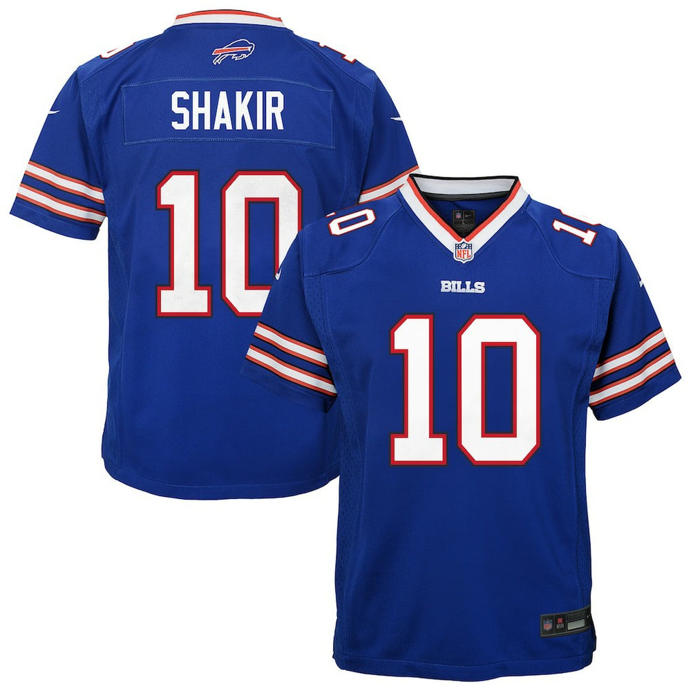 Khalil Shakir Youth Team Game Jersey - Buffalo Bills Jerseys