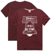 Wine Philadelphia Phillies Homage Hyper Local Refresh T-Shirt