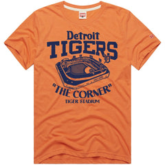 Orange Detroit Tigers Homage Hyper Local Refresh Tri-Blend T-Shirt