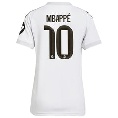 Kylian Mbappé Real Madrid Women's 2025/26 Home Replica Player Jersey