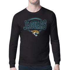 Starter Team Track Graphic Long Sleeve T-Shirt - Jacksonville Jaguars T-shirts
