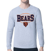 Starter Team Track Graphic Long Sleeve T-Shirt - Chicago Bears T-shirts