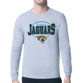 Starter Team Track Graphic Long Sleeve T-Shirt - Jacksonville Jaguars T-shirts