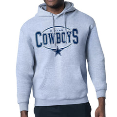 Starter Team Track Graphic Pullover Hoodie - Dallas Cowboys Hoodies