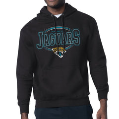 Starter Team Track Graphic Pullover Hoodie - Jacksonville Jaguars Hoodies