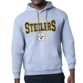 Starter Team Track Graphic Pullover Hoodie - Pittsburgh Steelers Hoodies