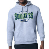 Starter Team Track Graphic Pullover Hoodie - Seattle Seahawks Hoodies