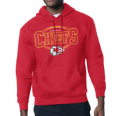 Starter Team Track Graphic Pullover Hoodie - Kansas City Chiefs Hoodies