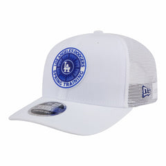White Los Angeles Dodgers New Era 2026 Spring Training Fan Pack 9SEVENTY Adjustable Trucker Hat