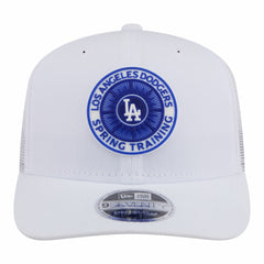 White Los Angeles Dodgers New Era 2026 Spring Training Fan Pack 9SEVENTY Adjustable Trucker Hat