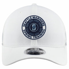 White Seattle Mariners New Era 2026 Spring Training Fan Pack 9SEVENTY Adjustable Trucker Hat