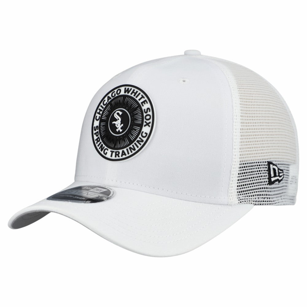 White Chicago White Sox New Era 2026 Spring Training Fan Pack 9SEVENTY Adjustable Trucker Hat