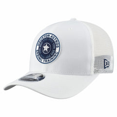 White Houston Astros New Era 2026 Spring Training Fan Pack 9SEVENTY Adjustable Trucker Hat