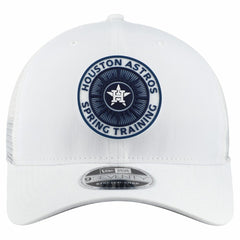 White Houston Astros New Era 2026 Spring Training Fan Pack 9SEVENTY Adjustable Trucker Hat