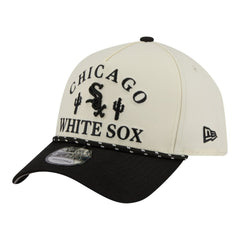 Cream Chicago White Sox New Era 2026 Spring Training Fan Pack Rope A-Frame 9FORTY Adjustable Hat