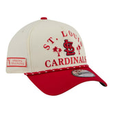 Cream St. Louis Cardinals New Era 2026 Spring Training Fan Pack Rope A-Frame 9FORTY Adjustable Hat