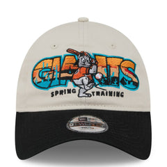 Stone/Black San Francisco Giants New Era Youth 2026 Spring Training Fan Pack Batter 9TWENTY Adjustable Hat
