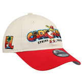 Stone/Red St. Louis Cardinals New Era Youth 2026 Spring Training Fan Pack Batter 9TWENTY Adjustable Hat