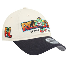 Stone/Navy Boston Red Sox New Era Youth 2026 Spring Training Fan Pack Batter 9TWENTY Adjustable Hat