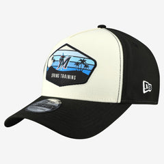 Stone Miami Marlins New Era 2026 Spring Training Fan Pack Gradient 39THIRTY Flex Hat