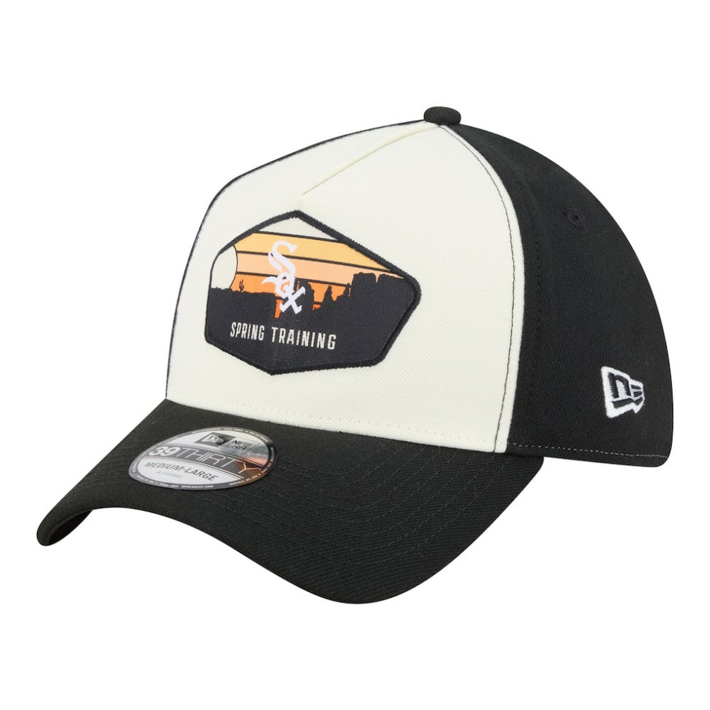 Stone Chicago White Sox New Era 2026 Spring Training Fan Pack Gradient 39THIRTY Flex Hat