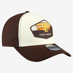 Stone San Diego Padres New Era 2026 Spring Training Fan Pack Gradient 39THIRTY Flex Hat
