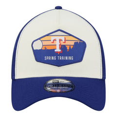 Stone Texas Rangers New Era 2026 Spring Training Fan Pack Gradient 39THIRTY Flex Hat