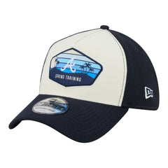 Stone Atlanta Braves New Era 2026 Spring Training Fan Pack Gradient 39THIRTY Flex Hat