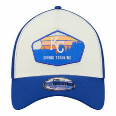 Stone Kansas City Royals New Era 2026 Spring Training Fan Pack Gradient 39THIRTY Flex Hat