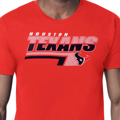 Starter Logo Push Graphic T-Shirt - Houston Texans T-shirts