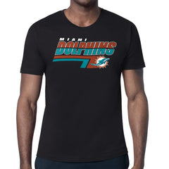 Starter Logo Push Graphic T-Shirt - Miami Dolphins T-shirts