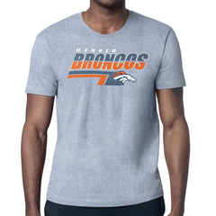 Starter Logo Push Graphic T-Shirt - Denver Broncos T-shirts
