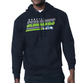Starter Logo Push Graphic Hoodie - Seattle Seahawks Hoodies