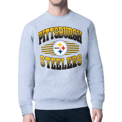 Starter Team Grit Graphic Fleece Pullover Sweatshirt - Pittsburgh Steelers Pullover